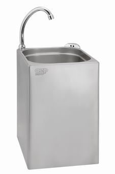 AUM 07 automatischer Edelstahl-Waschtisch