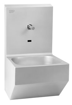AUM 08 automatischer Edelstahl-Waschtisch
