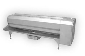 RMZ 01 Automatischer Schürzenwäscher mit rotierenden Bürsten
