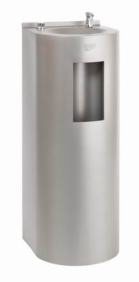 AFO 01.SL Edelstahltrinkbrunnen mit Wasserausgabe in Flaschen