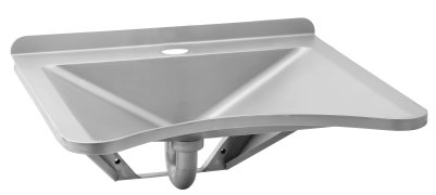 AUM 018 niedriger Edelstahlwaschtisch