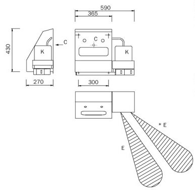 Schema - ADR 01 Automatisches Desinfektionsgerät für Hände
