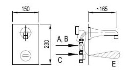 Schema - AUM 15 Opto-Elektronische Mehrzweck-Wandbatterie
