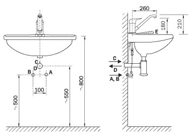 Schema - AUM 2 automatische Hebelbatterie