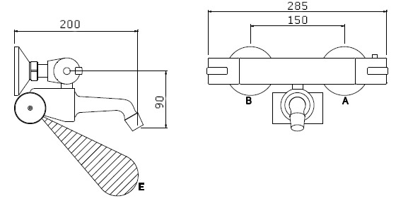 Schema - AUM 5 automatische Batterie