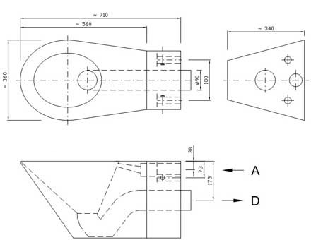 Schema - BSNZ 01 INV edelstahl Sicherheitsklosett für Menschen mit Behinderung
